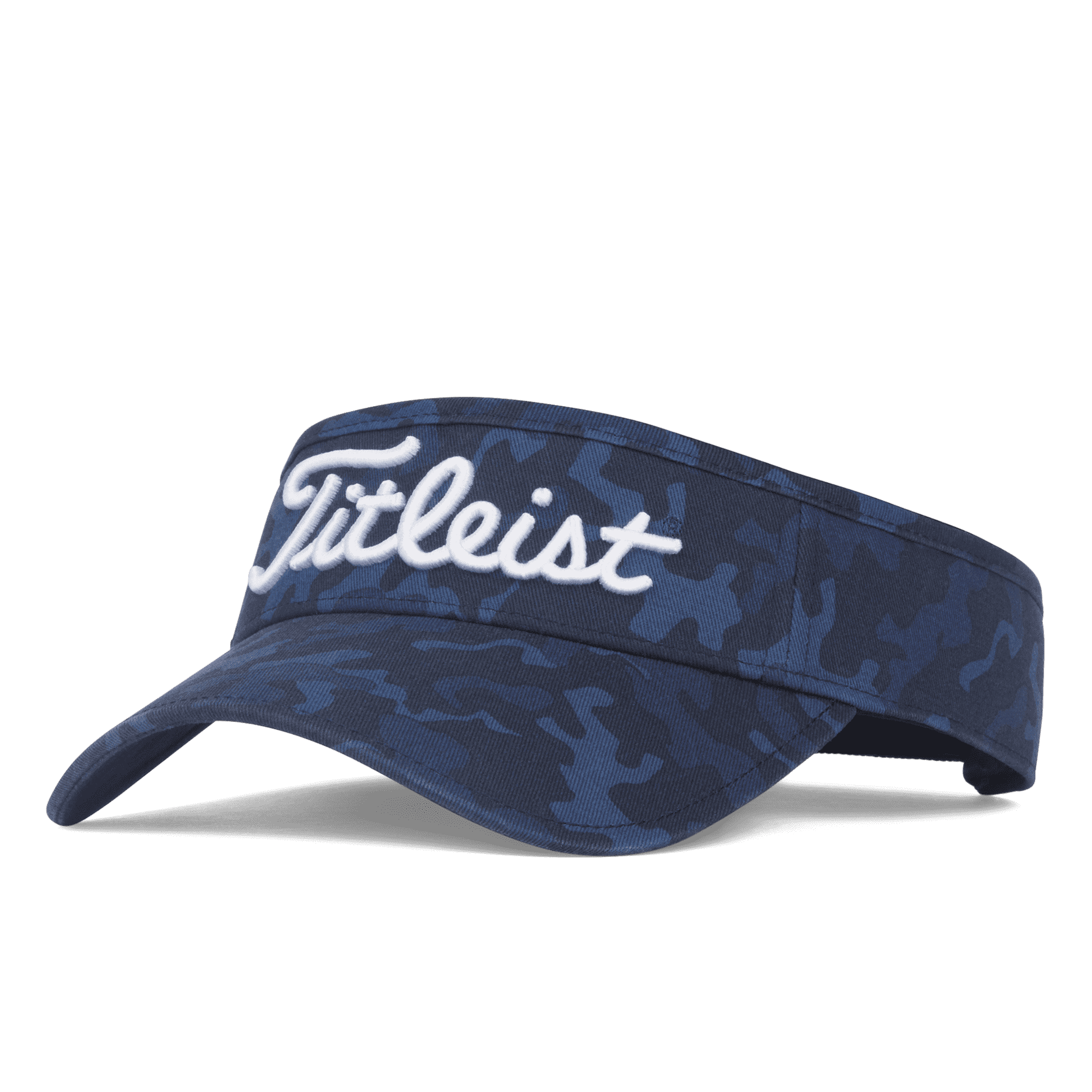 Navy Camo Cotton Low Profile Visor