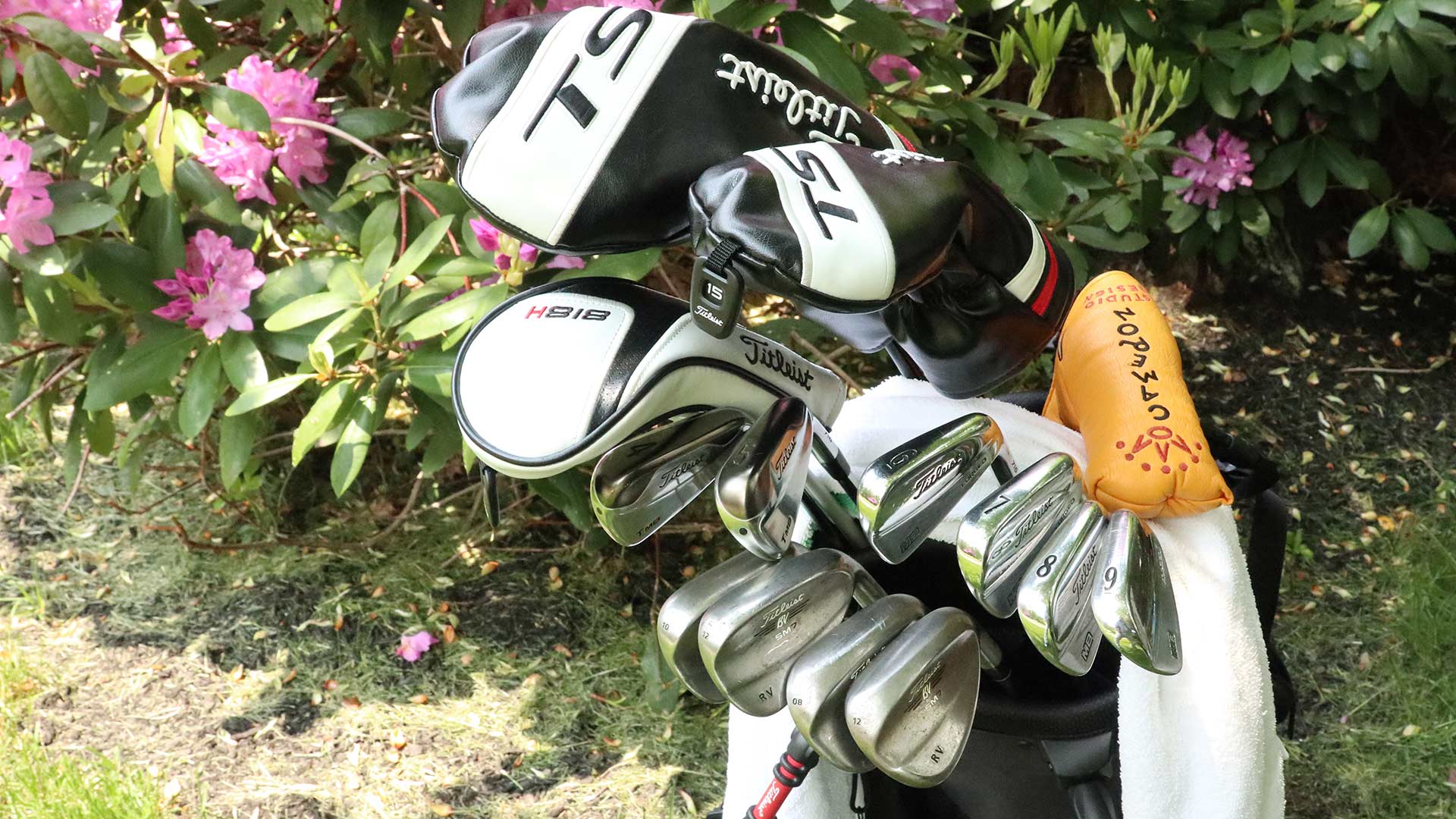 WITB: Pro V1, TS3 driver (8.5°), TS3 fairway metal...