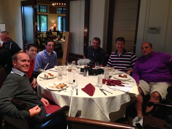 A good way to end a great day.