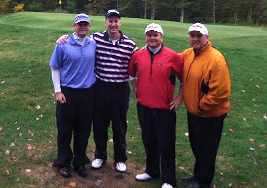 Sam, Rick, Pete and Kevin couldn't have had a...