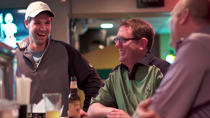 …to capture Team Titleist members Craig...