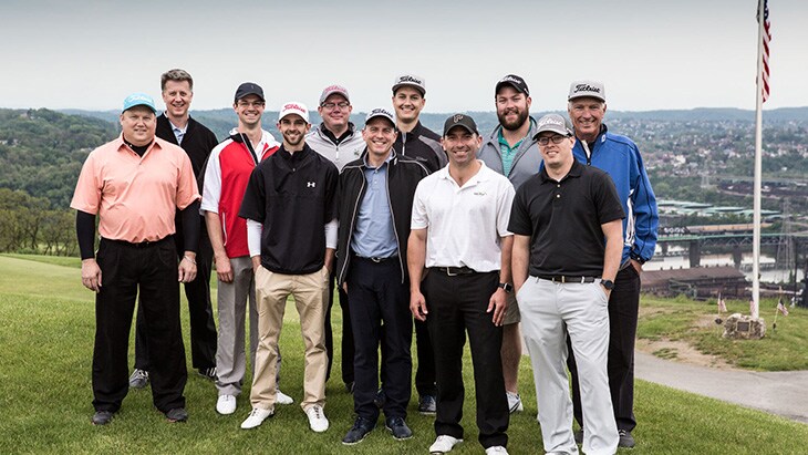 Here’s a shot of the entire group from our Day 1...